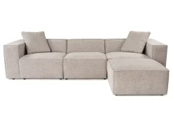 Kaolins Sofa med Sjeselong 3-seter