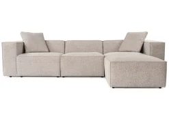 Kaolins Sofa med Sjeselong 3-seter