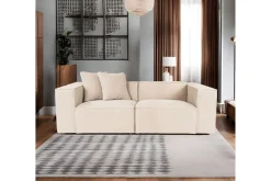 2 Seter Sofa-Kaolins Sofa 2-seter Beige