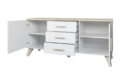 Kommode|Entrekommode-Kardos Kommode 45x150 cm Svart,tre