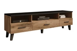 Tv-Møbelsett-Kardos Tv-møbelsett 180 cm Svart,tre
