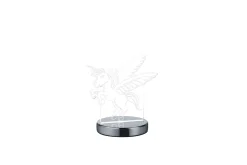 Trio Lighting Bordlampe-Karo Bordlampe LED- Krom