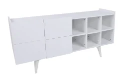 Gangbord|Avlastningsbord-Kashiwa Avlastningsbord 150 cm Hvit