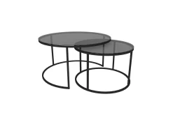 Avlastningsbord|Sofabord-Kashiwa Sofabord 60 cm Svart