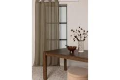 Venture Home Gardinlengder|Gardinkappe-Kaya Gardin metallringer 140x290 cm Brun