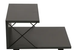 Avlastningsbord-Kaysie Nattbord 50 cm Antracit