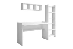 Kontorbord-Kazeck Kontormøbler 118 cm Hvit