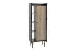 Oppbevaringsskap|Skap-Keachi Highboard 50x30 cm Antracit