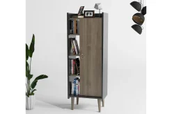 Oppbevaringsskap|Skap-Keachi Highboard 50x30 cm Antracit