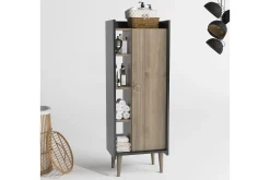 Oppbevaringsskap|Skap-Keachi Highboard 50x30 cm Antracit