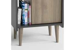 Oppbevaringsskap|Skap-Keachi Highboard 50x30 cm Antracit