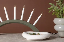 Venture Home Julelys|Adventsstake-Kebnekaise Lysestake Grønn