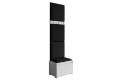Oppbevaringsskap|Skap-Kenmare Highboard Black/White Svart/Hvit