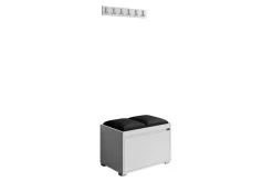Oppbevaringsskap|Skap-Kenmare Highboard White Hvit