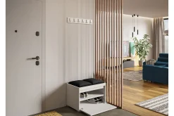Oppbevaringsskap|Skap-Kenmare Highboard White Hvit