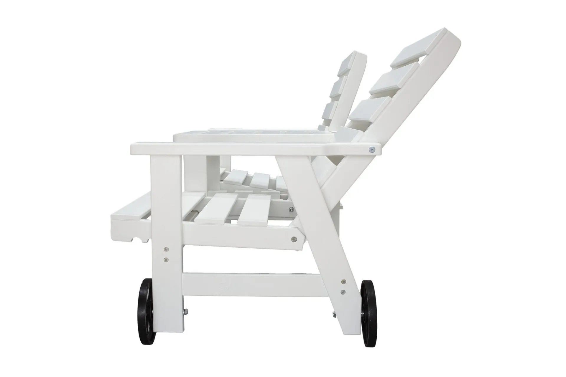 Benker-KIngdom Utebenk 177 cm Hvit