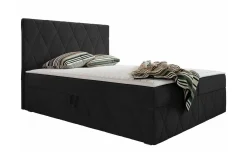 Kontinentalsenger|Seng Med Oppbevaring-Kintore Kontinentalseng 160x200 cm Svart