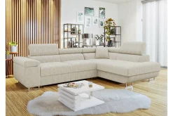 Sovesofaer-Kintore 4-seters Hjørnesovesofa Beige