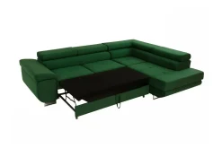 Sovesofaer-Kintore 4-seters Hjørnesovesofa Brun