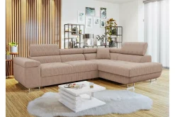 Sovesofaer-Kintore 4-seters Hjørnesovesofa Beige