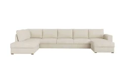 Sovesofaer-Kintore 6-sits Hörnbäddsoffa Beige/Light beige Beige/Lys Beige