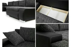 Kintore 4-sits Hörnbäddsoffa Dark blue