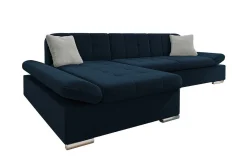 Hjørnesofa-Kintore 3-sits Hörnsoffa Dark blue Mørkeblå