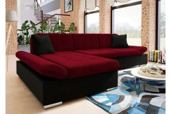 Kintore 3-sits Hörnsoffa Red