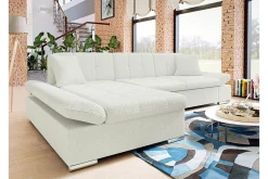 Kintore 3-sits Hörnsoffa White