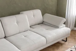 Sofa Med Sjeselong-Kitimat Divansofa 3-seters Beige
