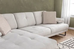 Sofa Med Sjeselong-Kitimat Divansofa 3-seters Beige
