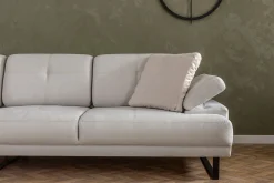 Sofa Med Sjeselong-Kitimat Divansofa 3-seters Beige