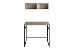 Klingbo Skrivebord 90 cm med Oppbevaring Vegghylle