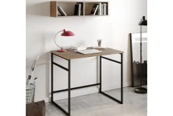 Klingbo Skrivebord 90 cm med Oppbevaring Vegghylle