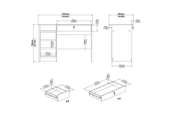 Klintberg Skrivebord 109 cm