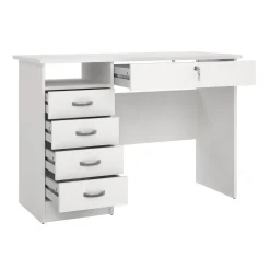 Tvilum Klintberg Skrivebord med 5 skuffer 109x48x76 cm
