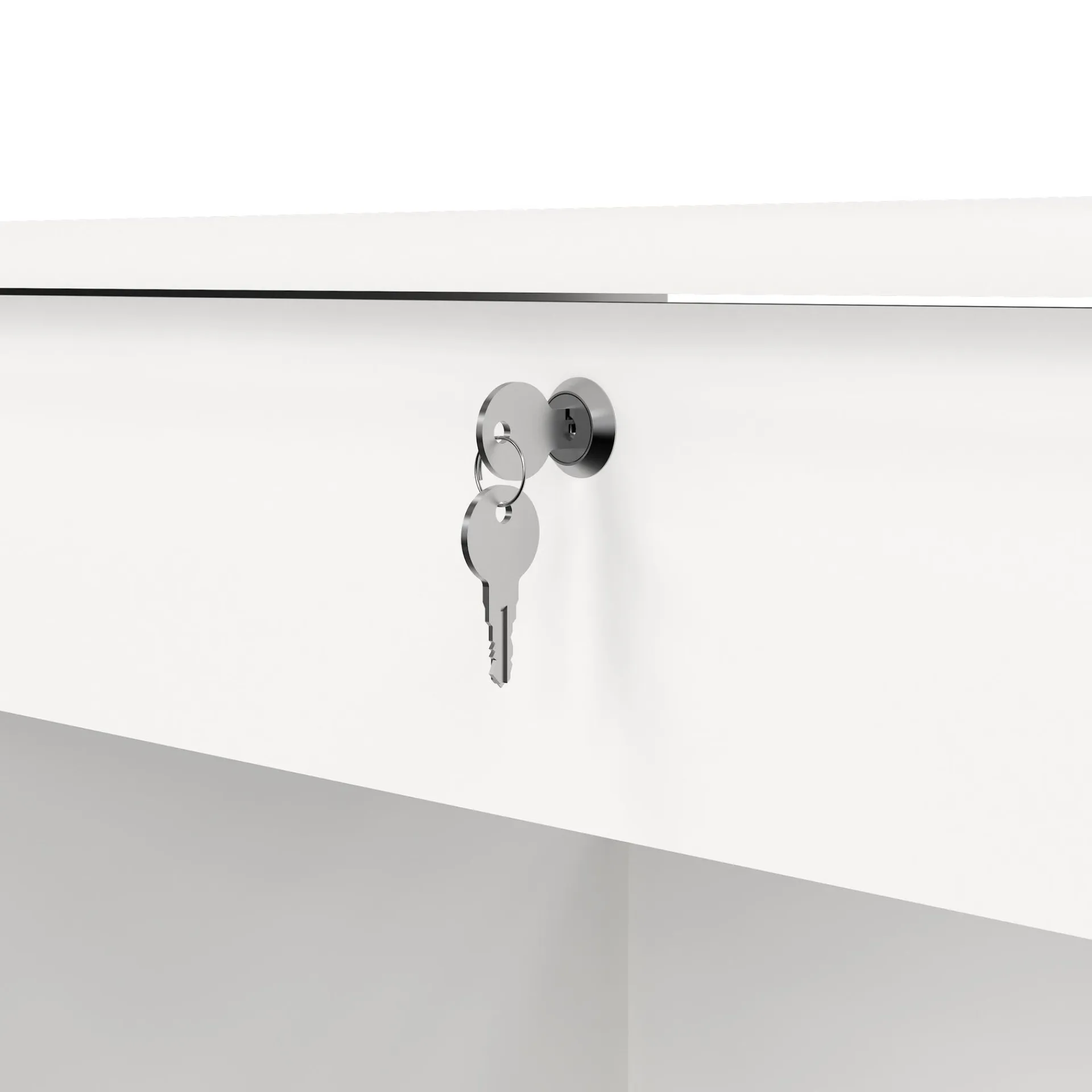 Tvilum Kontorbord-Klintberg Skrivebord 109x48x76 cm Hvit