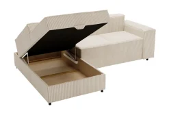 Sovesofaer-Knocklong 3-seters Hjørnesovesofa Beige/Lys Beige