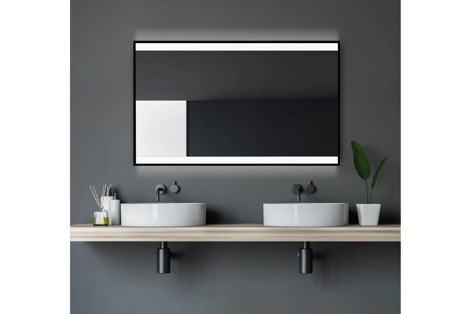 Knutby Baderomsspeil 70 cm LED-Lys