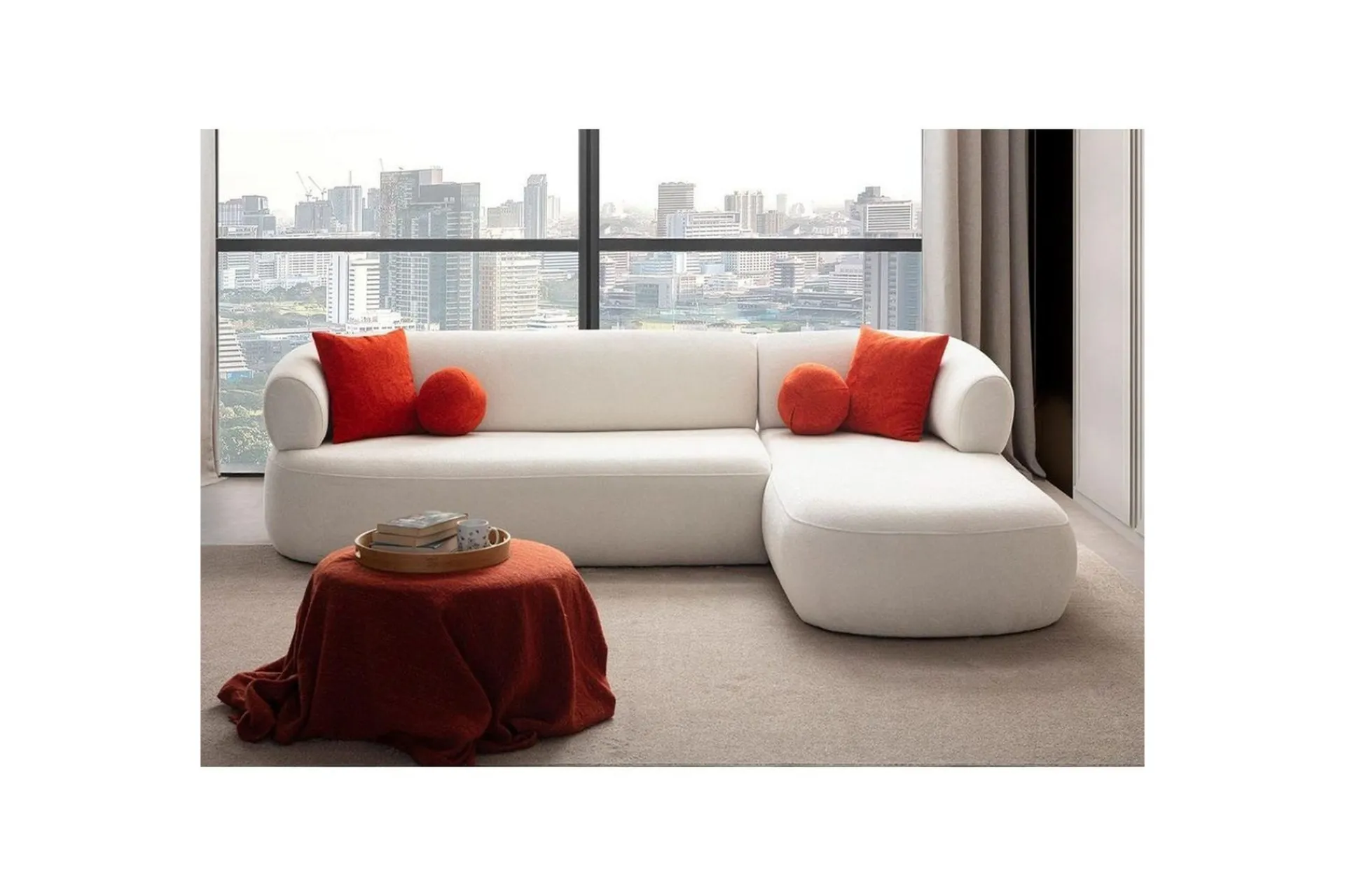 Kollumber Sofa med divan 3-seter