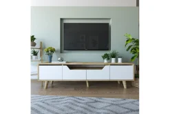 Kollumber TV-benk 180x30 cm