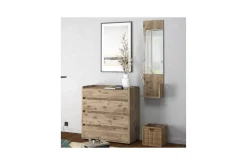 Loft24 Kommode Kosmo Viking Eik, 4 skuffer
