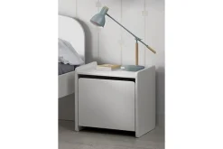 Møbelsett Til Soverom-Kommode med Sengebord Kiddy Hvit