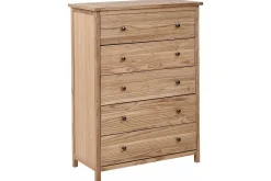 Gangbord|Avlastningsbord-Kommode Salton 85x39x111 cm Lysfarget tre