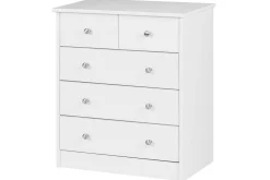 Wohnling Kommode med 5 skuffer klassisk moderne stil
