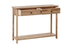 Gangbord|Avlastningsbord-Konsollbord Salton 100x31x74 cm Lysfarget tre