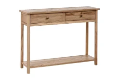 Gangbord|Avlastningsbord-Konsollbord Salton 100x31x74 cm Lysfarget tre