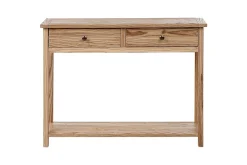 Gangbord|Avlastningsbord-Konsollbord Salton 100x31x74 cm Lysfarget tre
