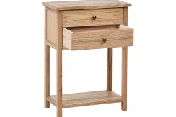Gangbord|Avlastningsbord-Konsollbord Salton 53x31x74 cm Lysfarget tre