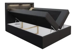 Kontinentalseng 180x200 Svart